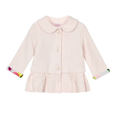 Baby girls' pink quilted jacket